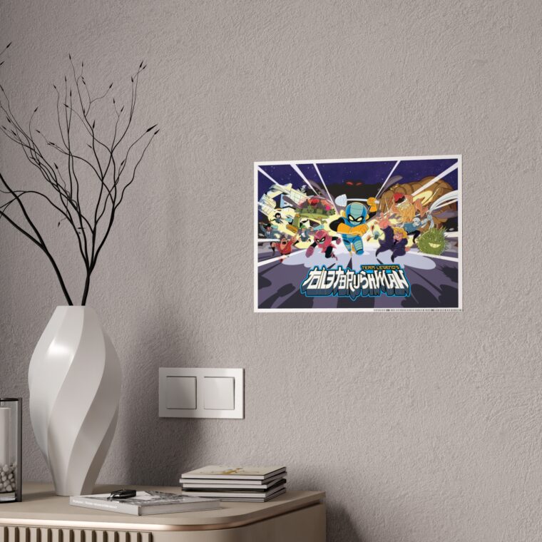 Toilet Brush Man Poster - Image 3