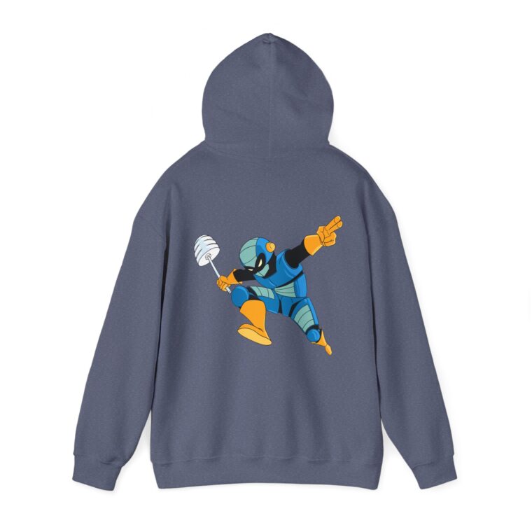 Toilet Brush Man Hoodie - Image 3