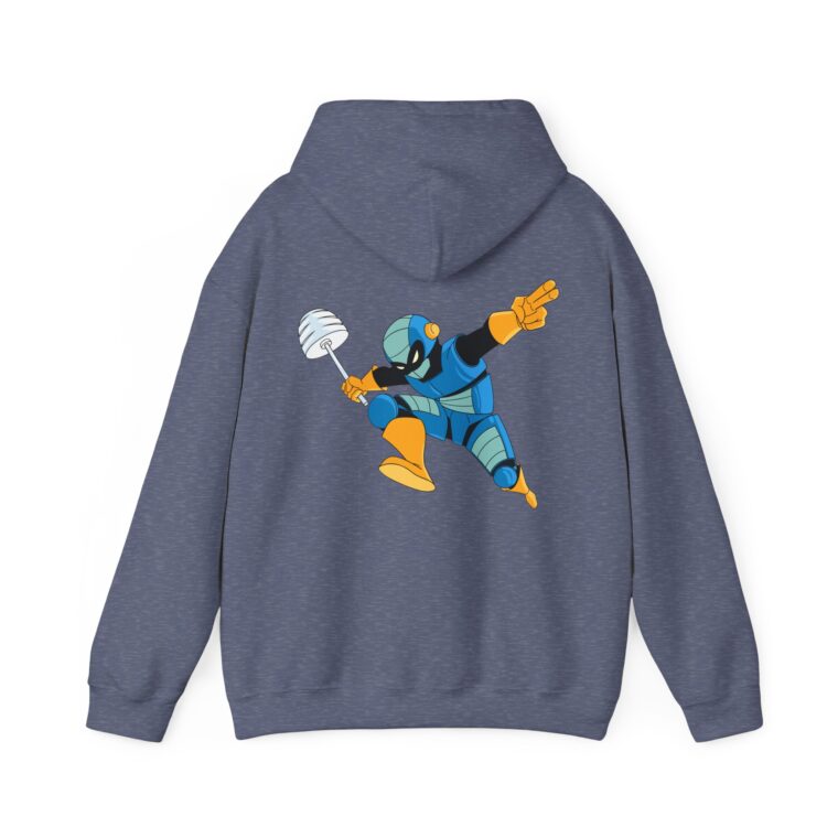 Toilet Brush Man Hoodie - Image 2