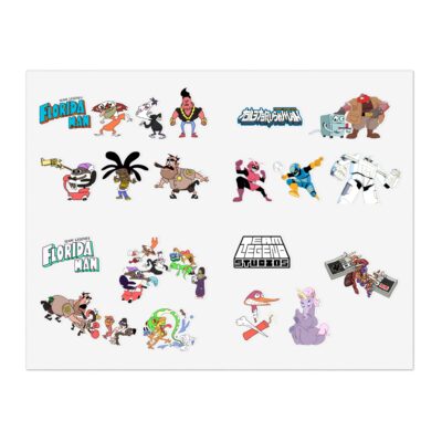 Team Legend Sticker Set