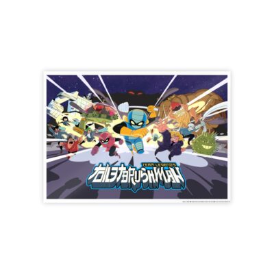 Toilet Brush Man Poster