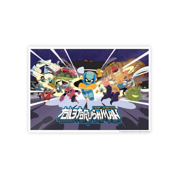 Toilet Brush Man Poster