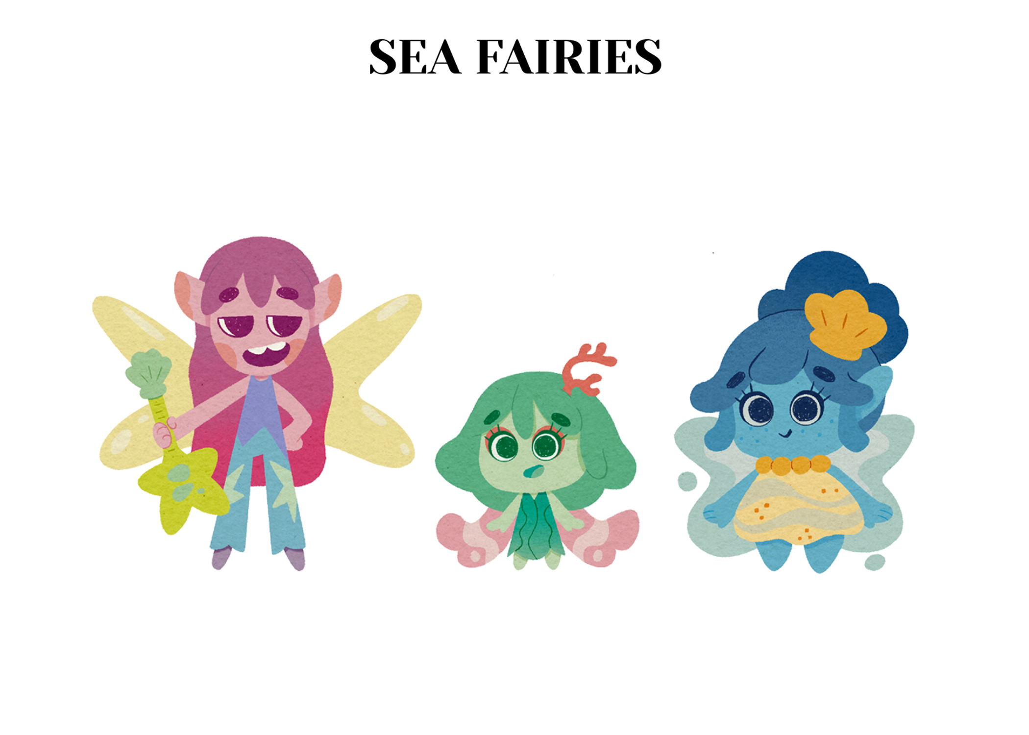 website page faeries art