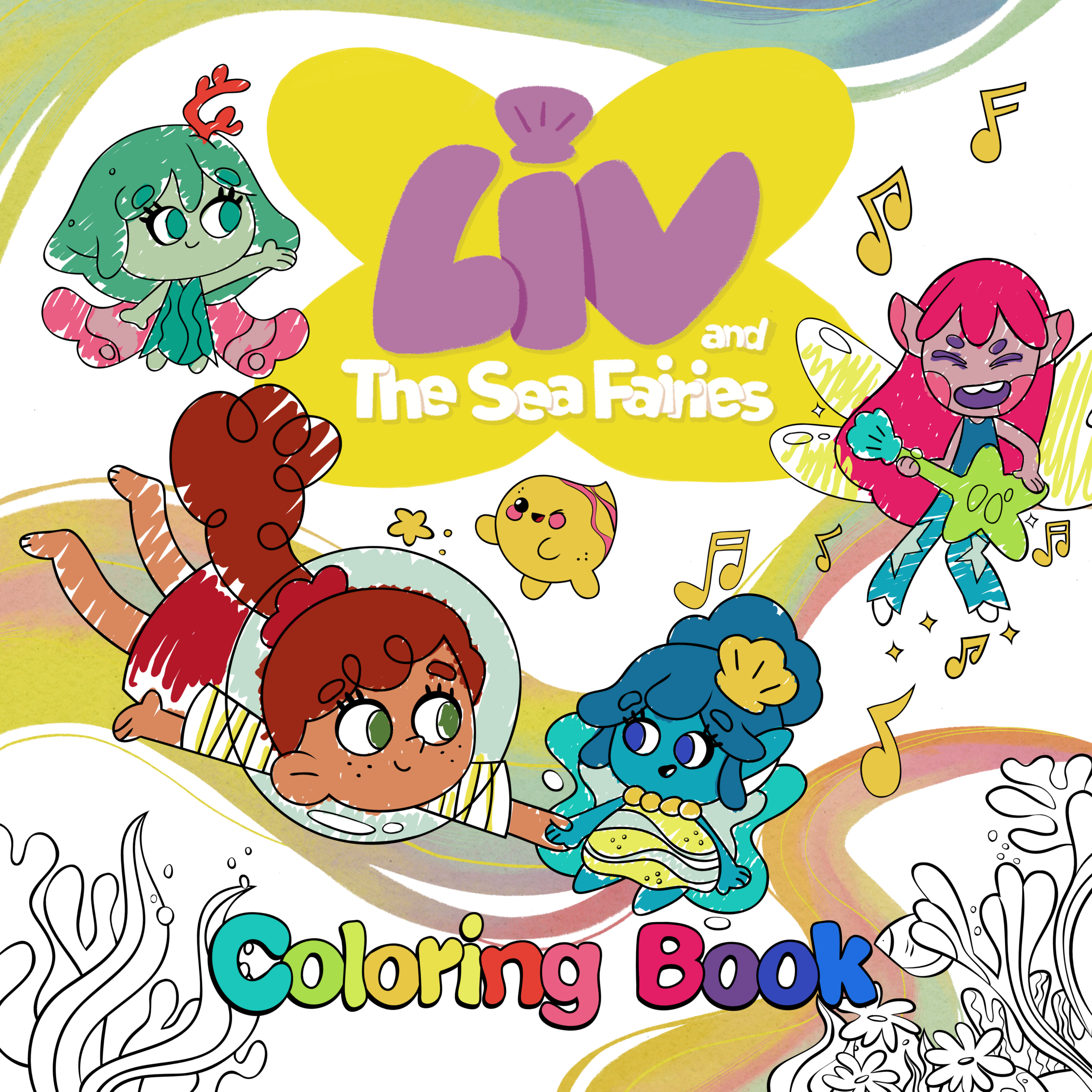 liv coloring cover