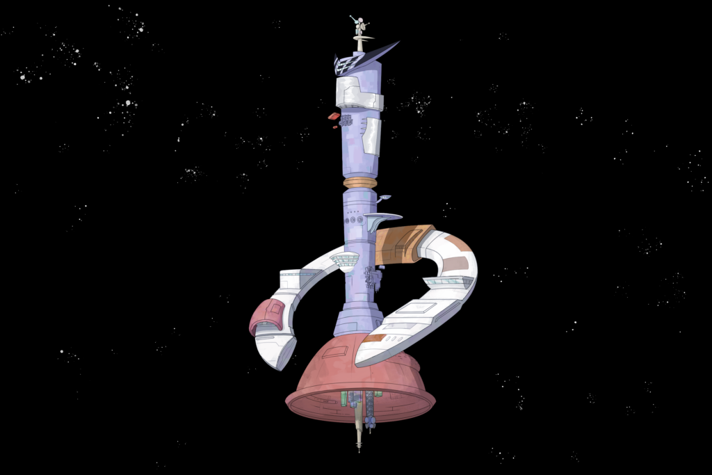 space station color